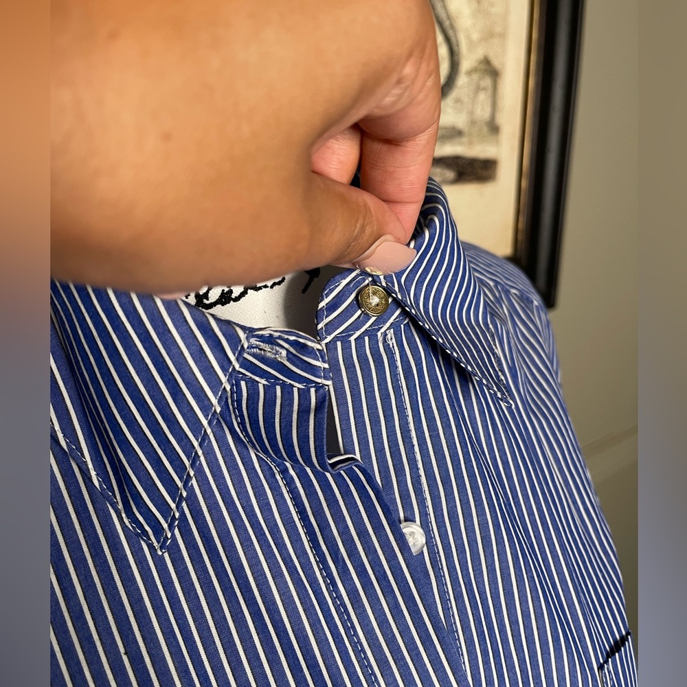 Calvin Klein Button Down Belted - image 8